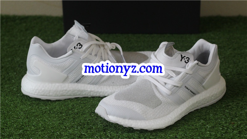 Adidas Y-3 Pure Boost ZG Knit Triple White BY8955